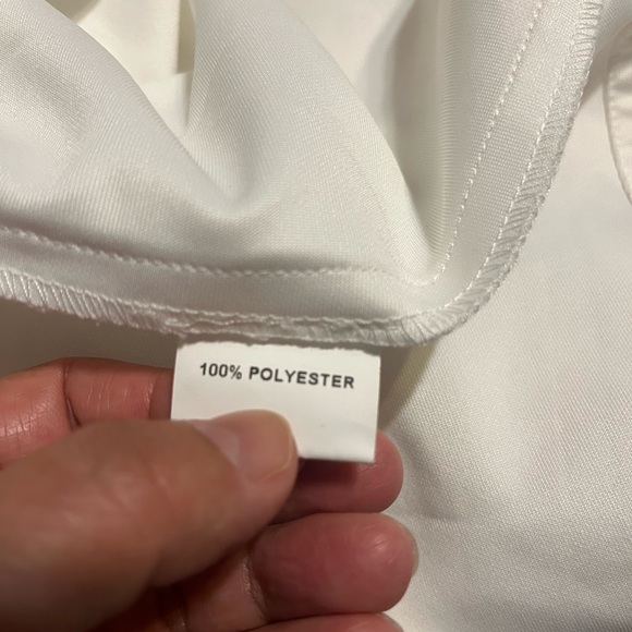 Elegant two sisters White Lace Mini Dress - Picture 8 of 8